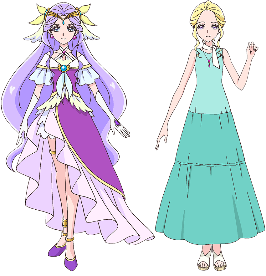 KuroYami on X: Green/Teal Precures from another world! Who's your