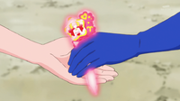 Blue Cat gives Hikaru the Aries Princess Star Color Pen