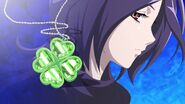 Setsuna with the Lucky Clover necklace