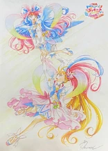 Cure La Mer and Cure Summer Snow Crystal Tropical Style visual card