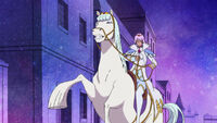 Kanata riding his horse