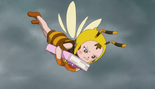 Chikurun holding the Linkle Smartbook and Linkle Stone Topaz