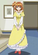 Inori with a dress