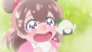 Recuerdo de Yui viendo una hada onigiri de pequeña