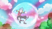 Kedary tries to escape the bubble