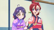 TRPC23 Sango y Asuka en sus yukatas