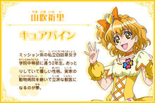 Cure Pine's profile from New Stage 2