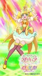 Cure Sparkle-themed tapestry.