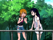 Nagisa propone alquilar un bote con Honoka.