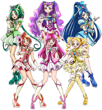 Yes! Pretty Cure 5 GoGo!