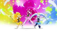Lovely, Princess and Honey's group pose