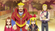 King Trump with Ai, Aguri, Regina, and Joe