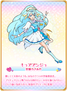 Cartel de Cure Ange en Pretty Cure Miracle Leap.