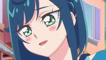 Kokone blushes