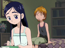 Nagisa hanging out with Honoka (Episode 28)