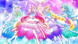 Eternal Kizuna Shower The Diamond Ribbon Style group pose