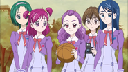 Kurumi tries to play basketball
