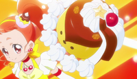 Squirrel Pudding Animal Sweet during Himari's transformation