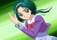 Komachi mit ihrem Pinky Catch