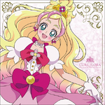 Cure Flora/Haruno Haruka cushion cover (front)