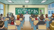 Megumi, Hime and Yuko's class