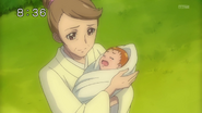 Mari encuentra a Aguri de bebé