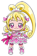 Perifiles de Chibi Cure Heart en HUGtto! Pretty Cure♡Futari wa Pretty Cure Recuerdos de All Stars