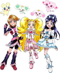 The Cures' profile from Pretty Cure All Stars: Haru no Carnival♪