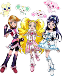 The Cures' profile from Pretty Cure All Stars: Haru no Carnival♪
