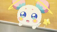 Fuwa realises that she has been spotted