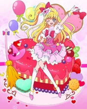 Cure Miracle birthday tapestry