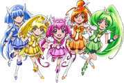 Las Smile Pretty Cure en Pretty Cure All Stars New Stage.