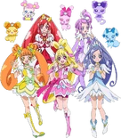 The Cures' profile from Haru no Carnival♪