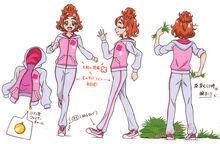 Haruka in her tracksuit clothes preview