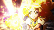 Cure Honey in Pretty Cure All Stars New Stage 3: Eien no Tomodachi