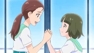 TRPC13 Yukie and Izumi are so happy someone listened to their lunchtime broadcast.jpg (189 KB) Yukie and Izumi are so happy someone listened to their lunchtime broadcast