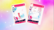 Cartas Bonitas expulsadas por Ribbon, un bonito conjunto rosa