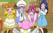 Mana,Rikka,Alice y Makoto conocen a Ai