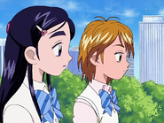 Nagisa y Honoka piensan como ayudar a Hikari.