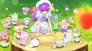 Yukari teaching fairies