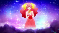 The Aries Princess appears in the sky