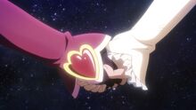 Bloom and Egret held hands