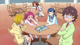 HuPC16 The group at a table