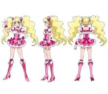 Cure Peach's profile from TV Asahi's website