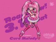 Cartel Cure Melody en Pretty Cure All Stars DX3