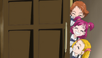 Rin, Nozomi and Urara laughing