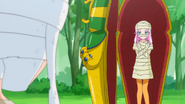 Kotoha disfrazada de momia en el episodio 39.