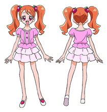 Ichika's summer outfit profile from the blu-ray art gallery