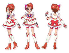 Cure Rouge from Yes! Pretty Cure 5