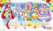 Tropical-Rouge! Pretty Cure visual de fondo de pantalla